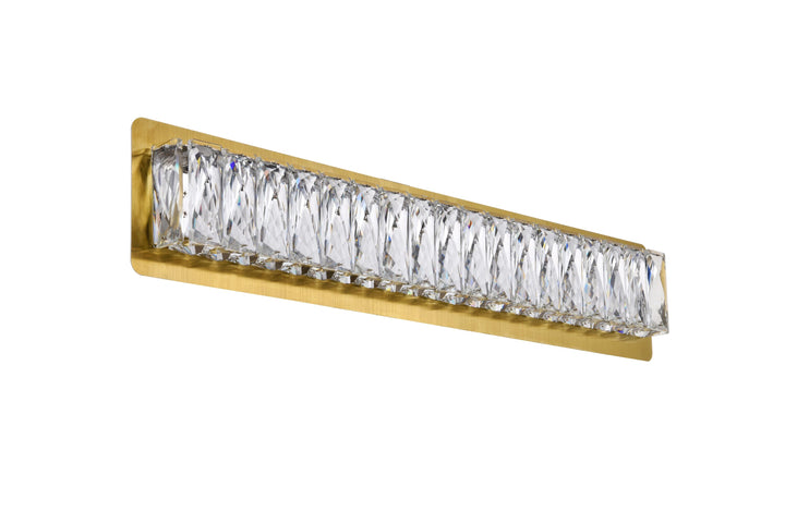 Monroe Crystal Wall Sconce by Elegant - view 14