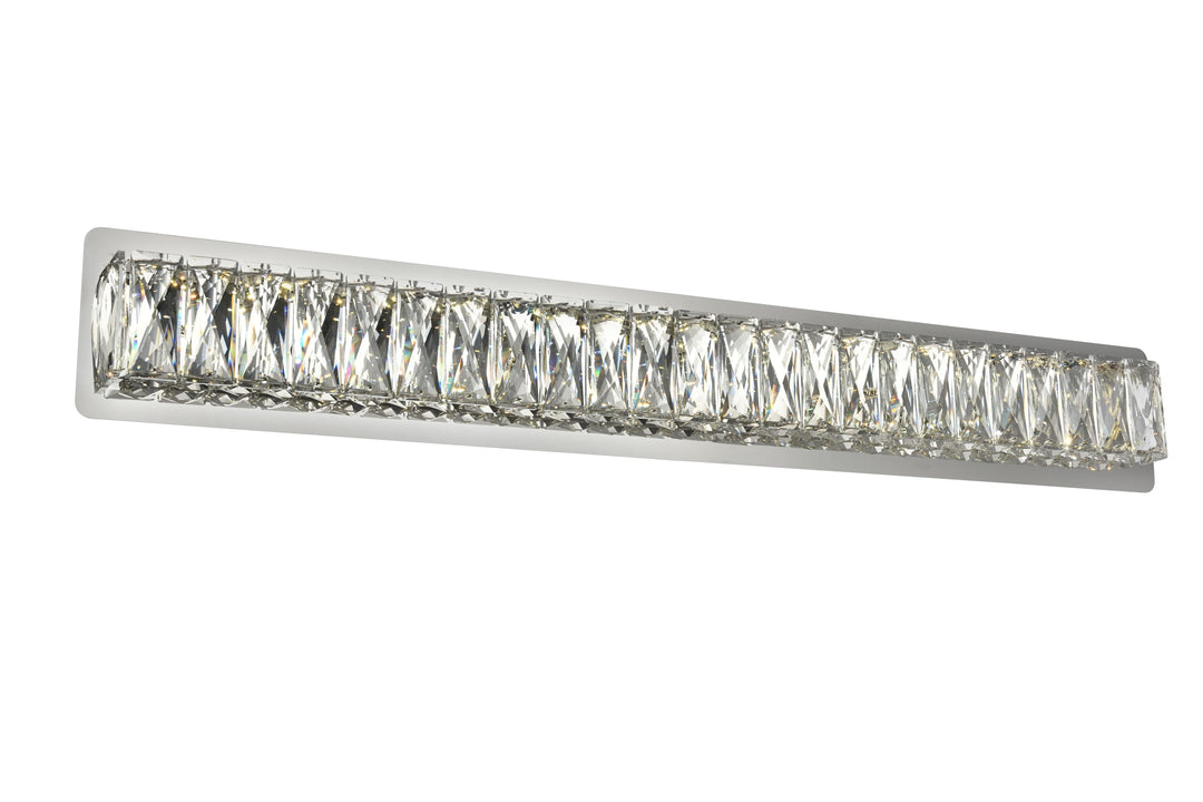 Monroe Crystal Wall Sconce by Elegant - view 18