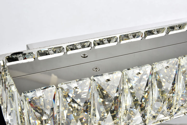 Monroe Crystal Wall Sconce by Elegant - view 19