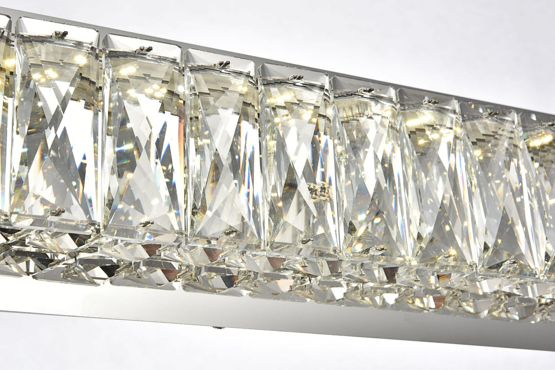 Monroe Crystal Wall Sconce by Elegant - view 20