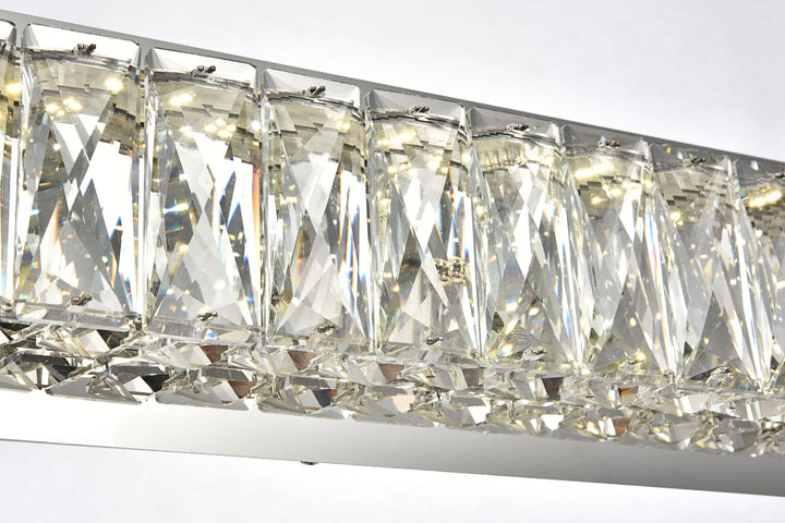 Monroe Crystal Wall Sconce by Elegant - view 20