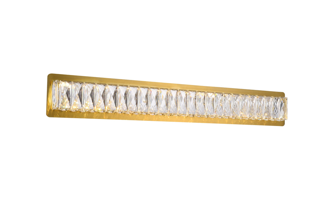 Monroe Crystal Wall Sconce by Elegant - view 25