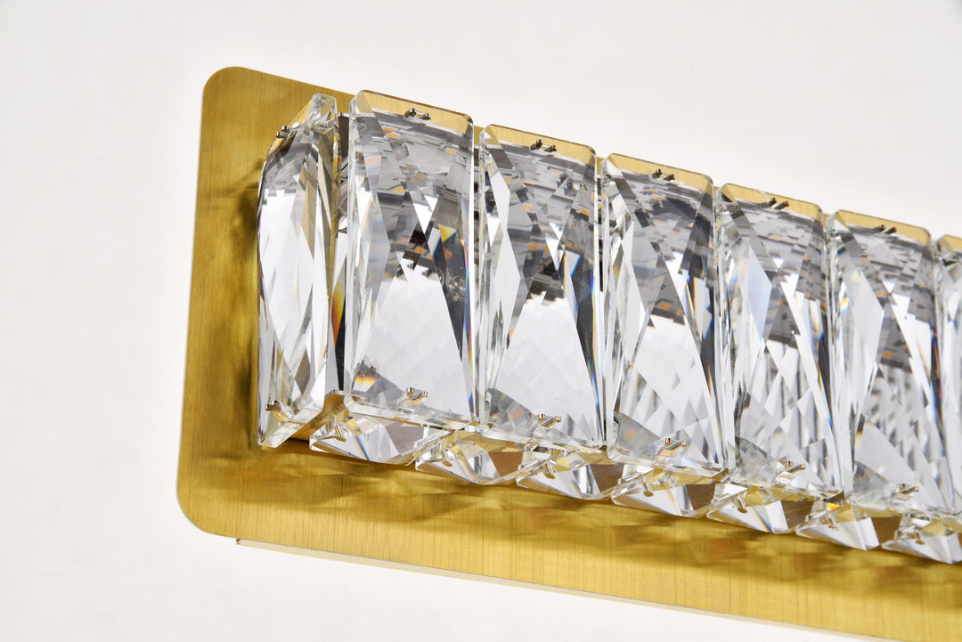 Monroe Crystal Wall Sconce by Elegant - view 27