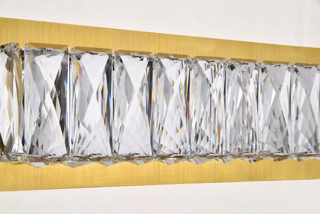 Monroe Crystal Wall Sconce by Elegant - view 28