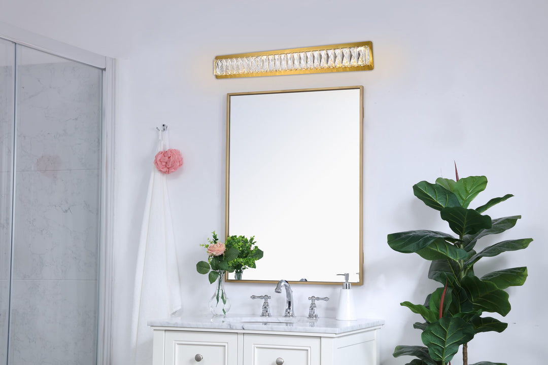 Monroe Crystal Wall Sconce by Elegant - view 30