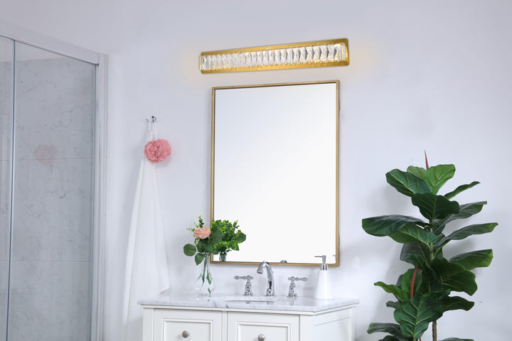 Monroe Crystal Wall Sconce by Elegant - view 30