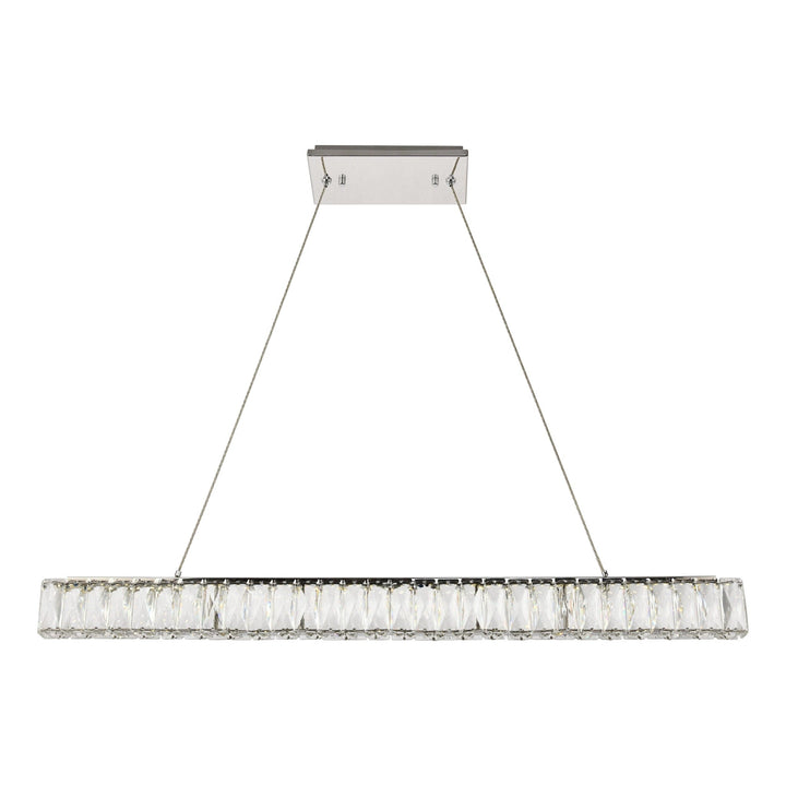 Monroe Crystal Chandelier, 38.8", by Elegant