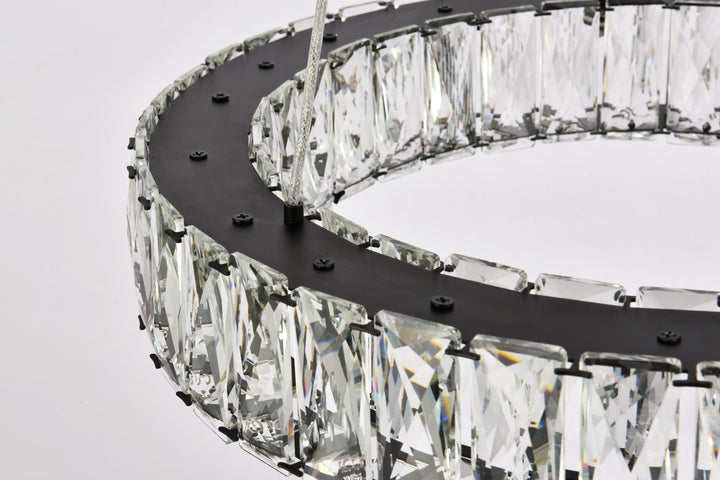 Monroe Crystal Pendant by Elegant - view 5