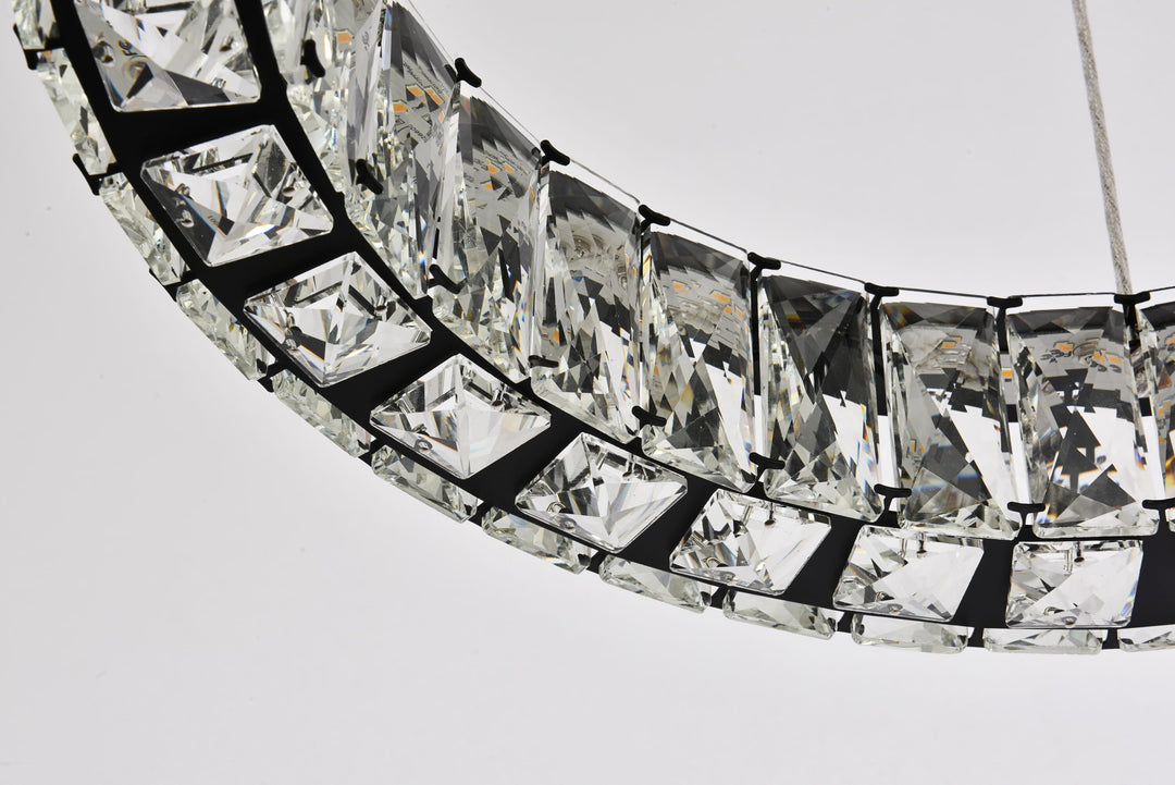 Monroe Crystal Pendant by Elegant - view 6