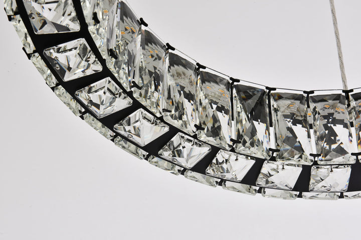 Monroe Crystal Pendant by Elegant - view 6