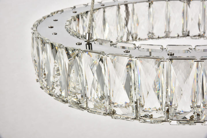 Monroe Crystal Pendant by Elegant - view 10