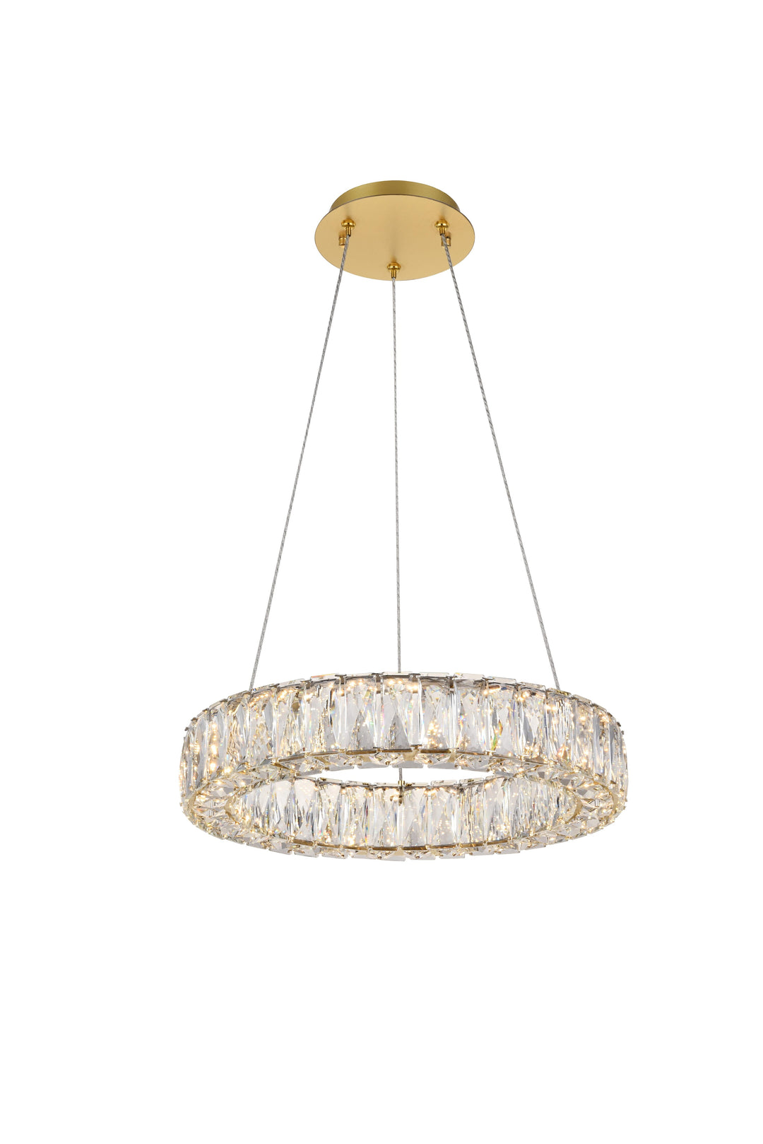 Monroe Crystal Pendant by Elegant - view 27