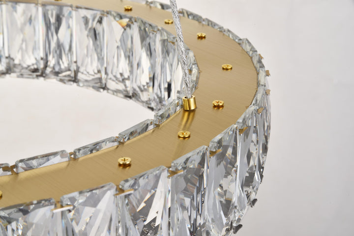 Monroe Crystal Pendant by Elegant - view 28