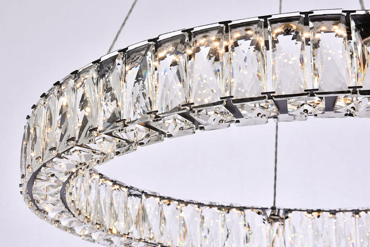 Monroe Crystal Pendant by Elegant - view 64