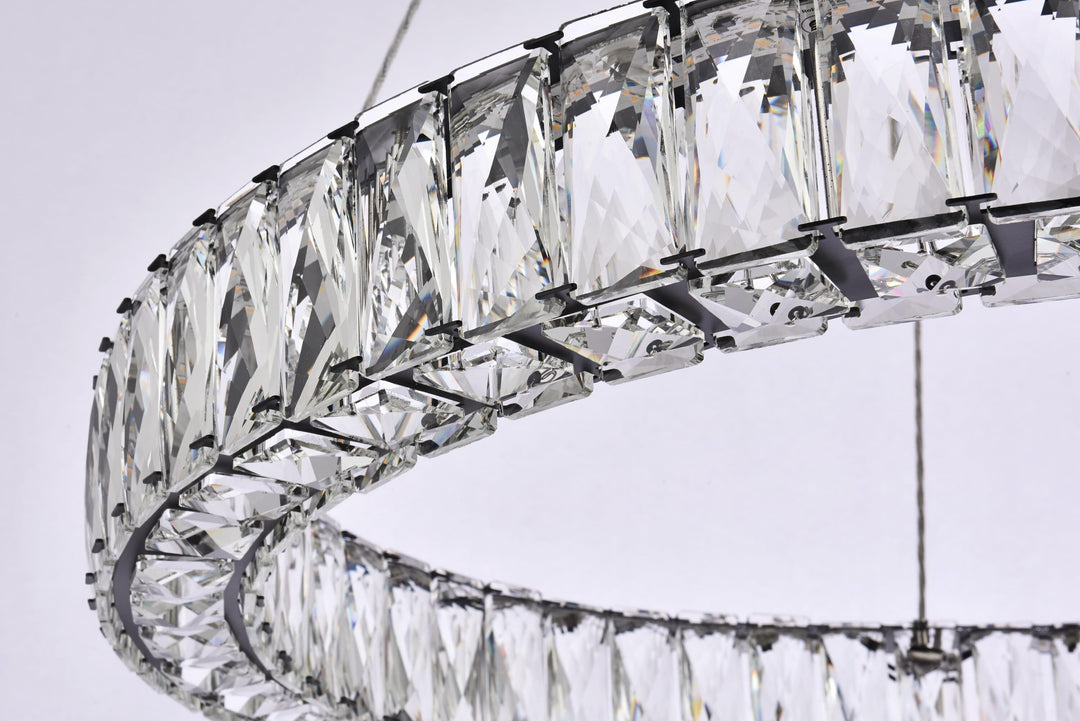 Monroe Crystal Pendant by Elegant - view 66