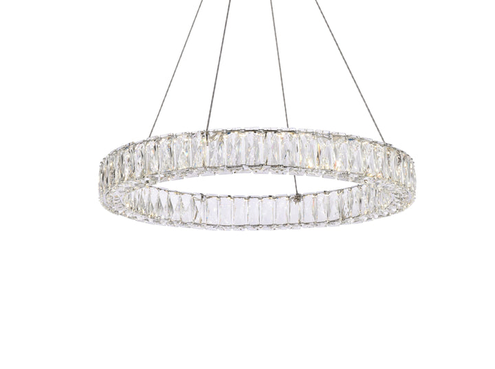 Monroe Crystal Pendant by Elegant - view 69
