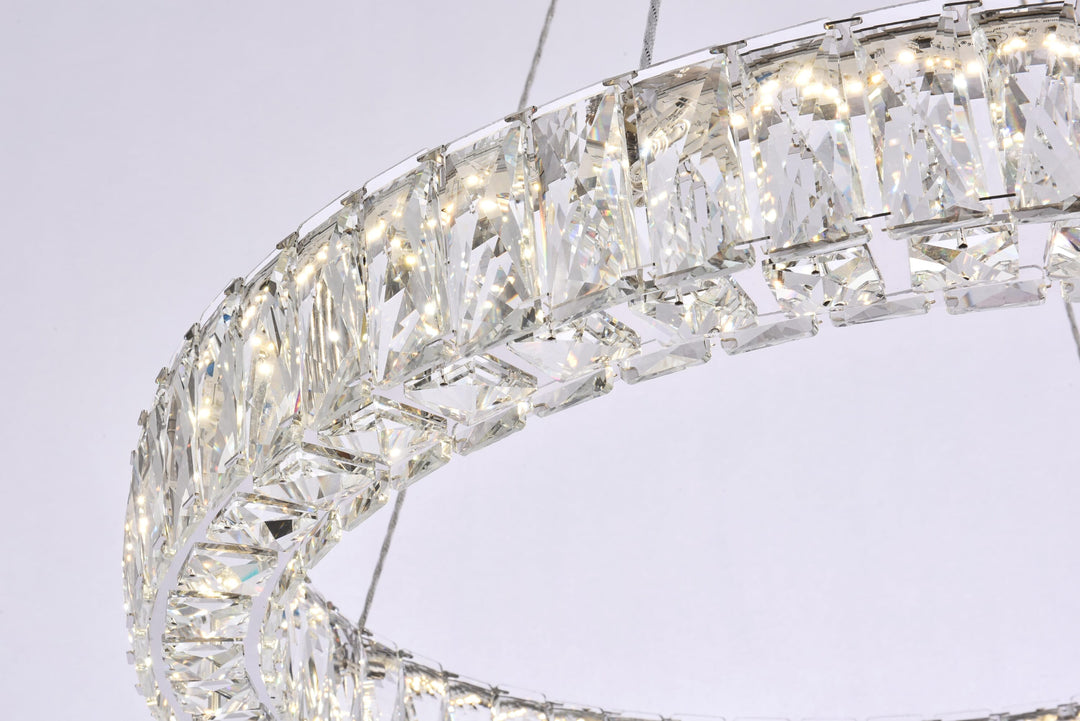 Monroe Crystal Pendant by Elegant - view 70