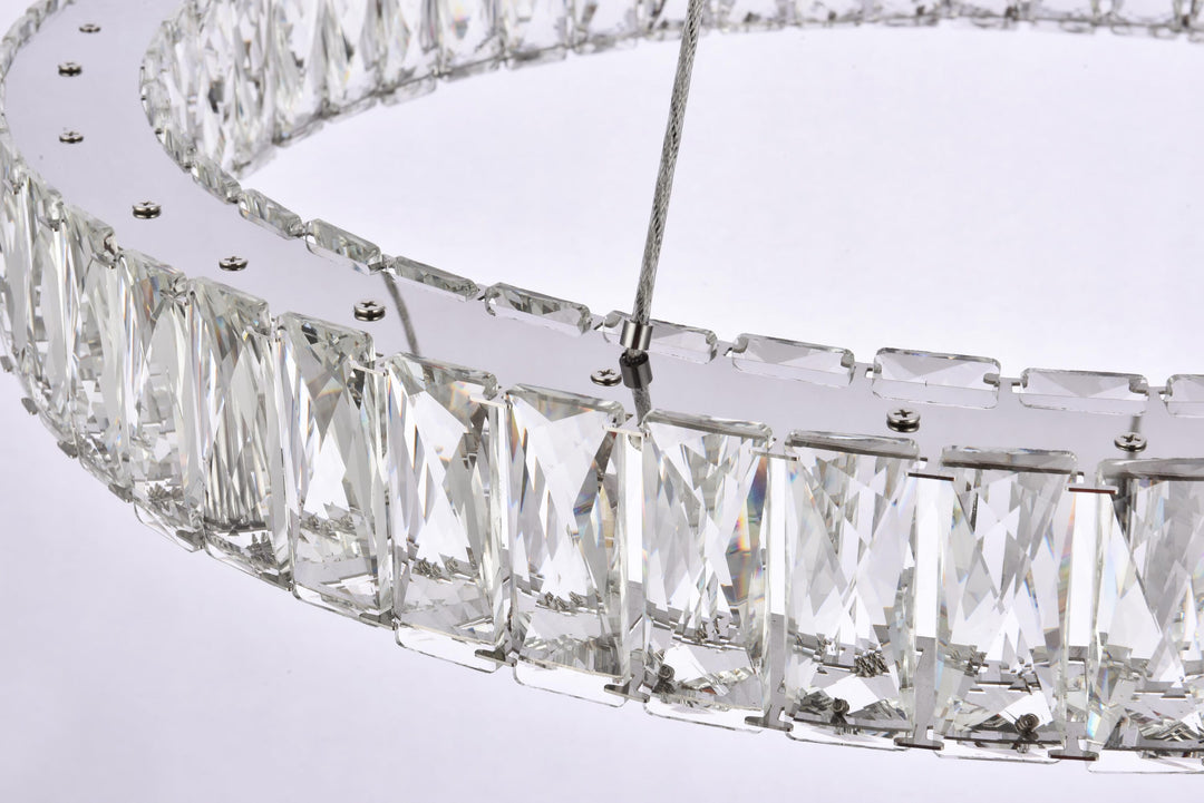 Monroe Crystal Pendant by Elegant - view 71
