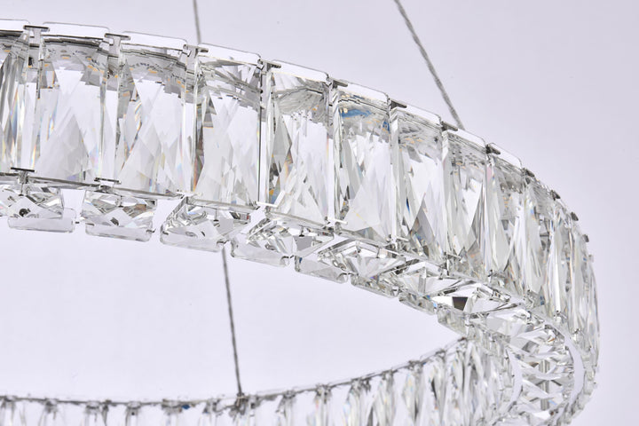 Monroe Crystal Pendant by Elegant - view 72