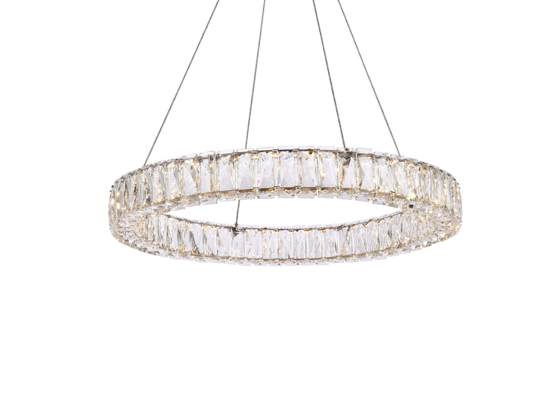 Monroe Crystal Pendant by Elegant - view 75