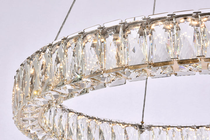 Monroe Crystal Pendant by Elegant - view 76