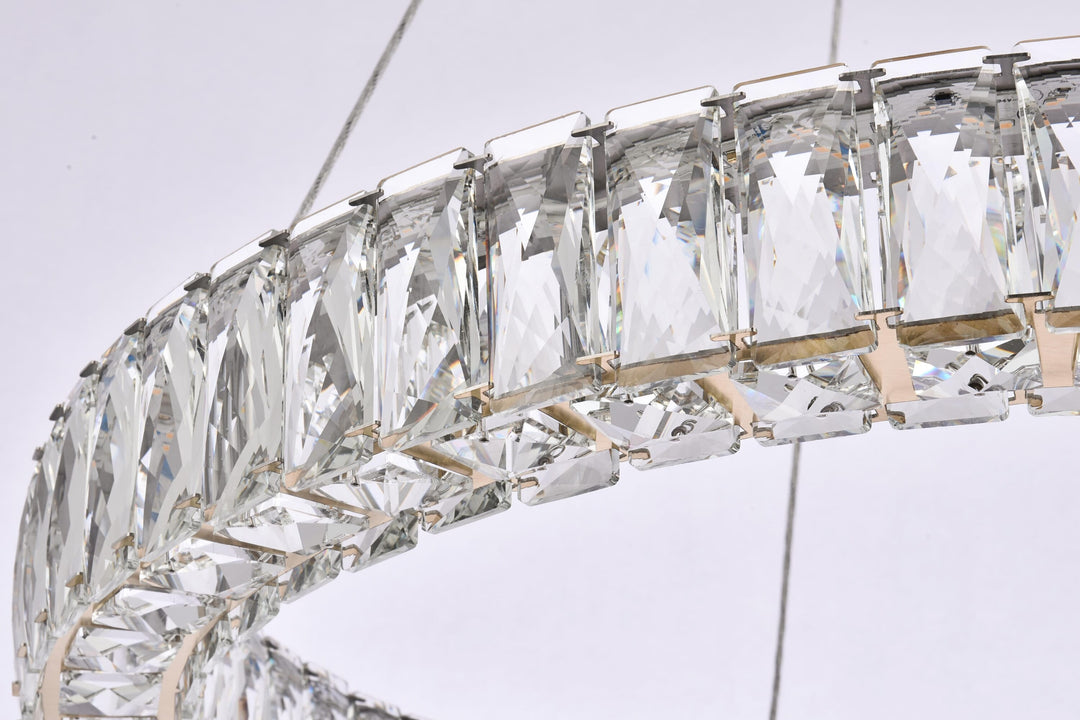 Monroe Crystal Pendant by Elegant - view 77