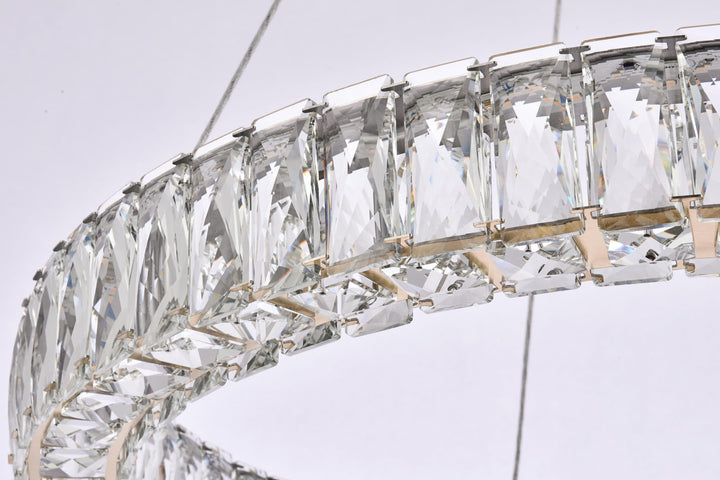 Monroe Crystal Pendant by Elegant - view 77