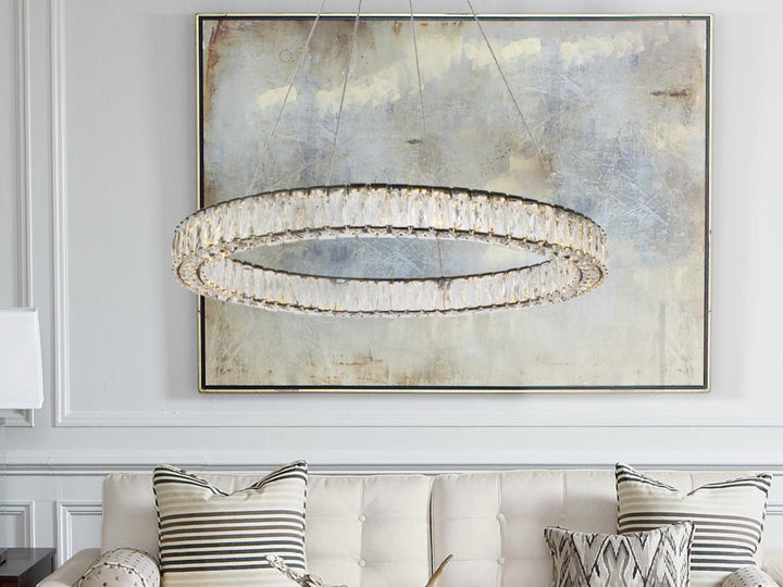 Monroe Crystal Pendant by Elegant - view 80