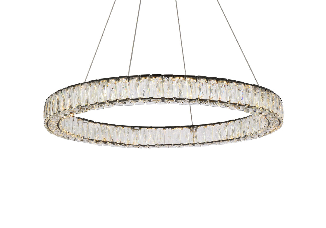 Monroe Crystal Pendant by Elegant - view 81