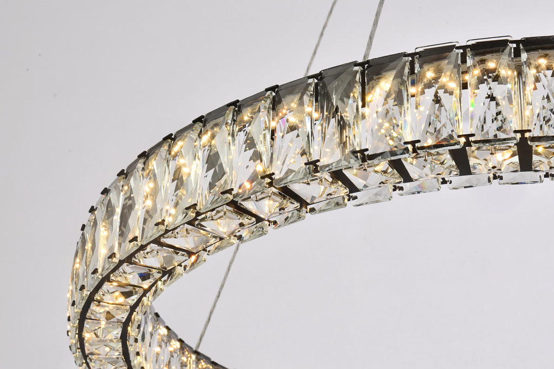 Monroe Crystal Pendant by Elegant - view 82