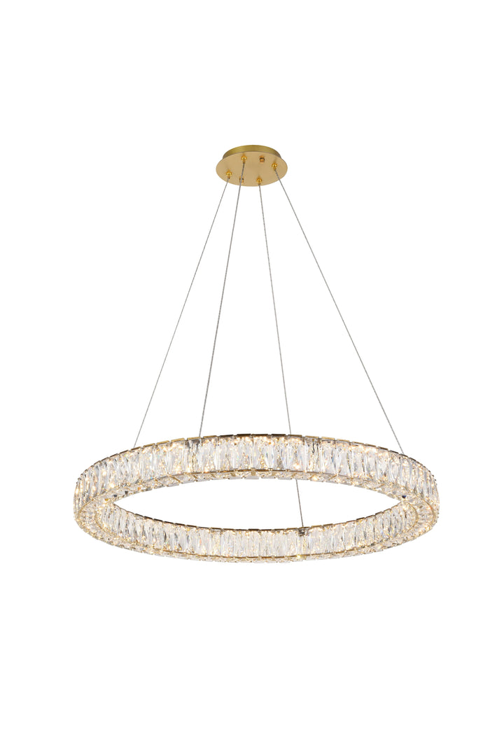 Monroe Crystal Chandelier (3503) by Elegant - view 69