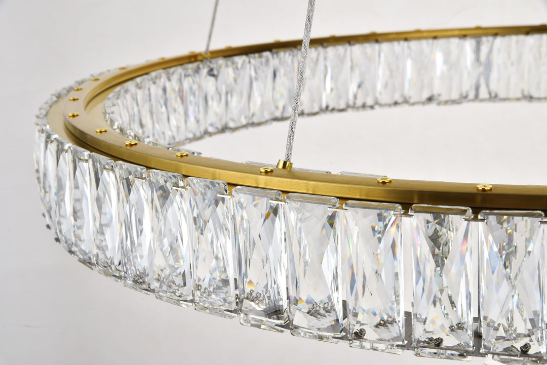 Monroe Crystal Chandelier (3503) by Elegant - view 70