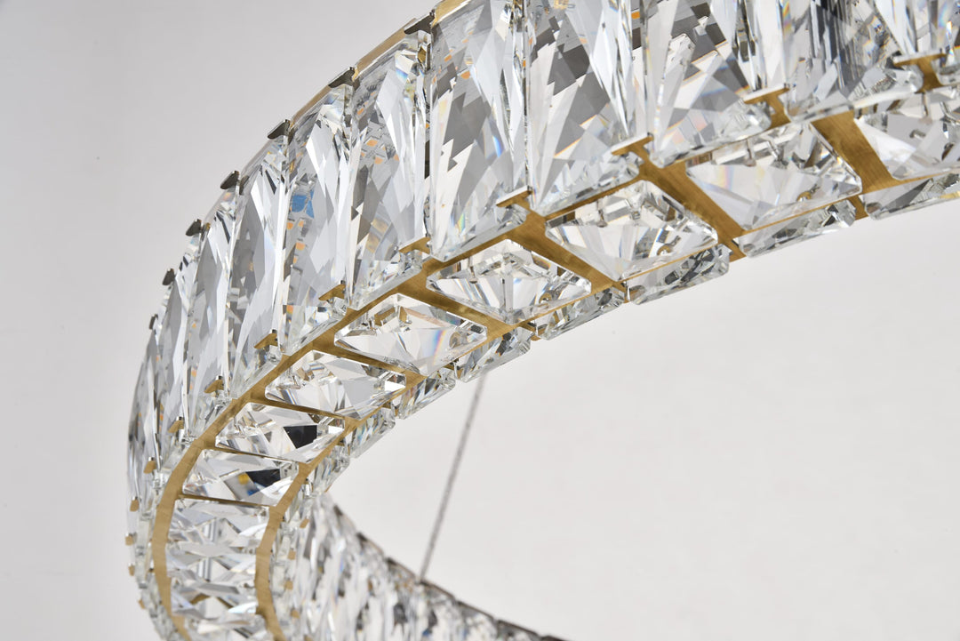 Monroe Crystal Chandelier (3503) by Elegant - view 71