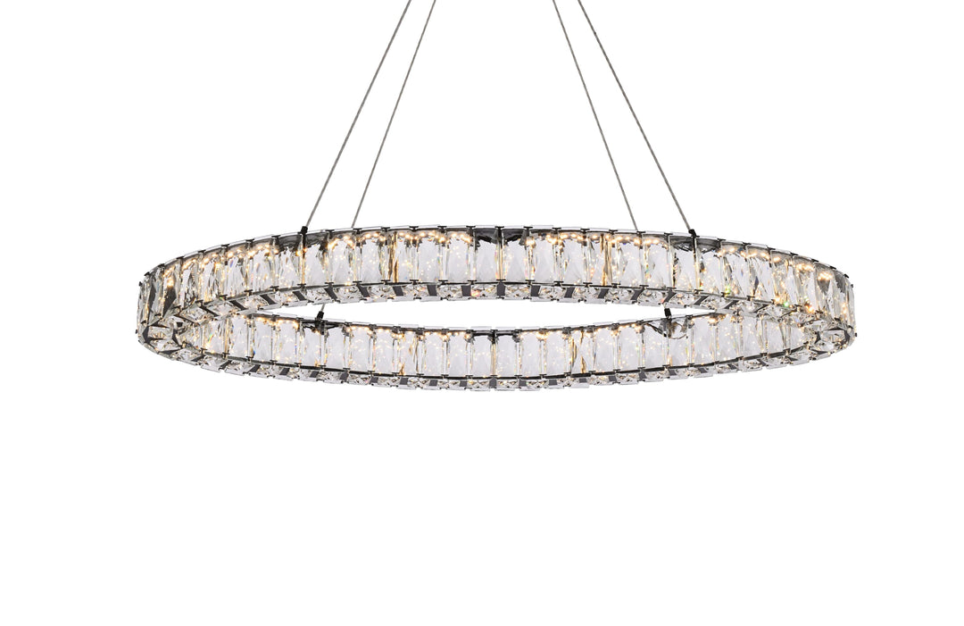 Monroe Crystal Pendant by Elegant - view 99