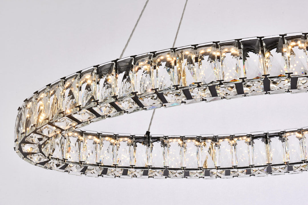 Monroe Crystal Pendant by Elegant - view 100