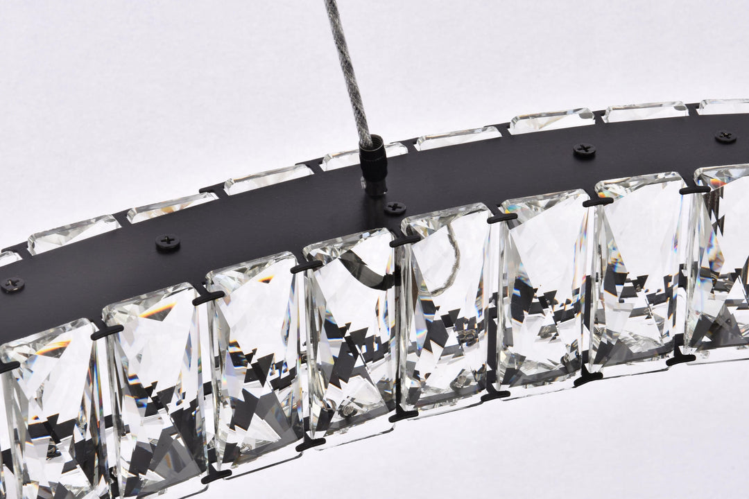 Monroe Crystal Pendant by Elegant - view 101