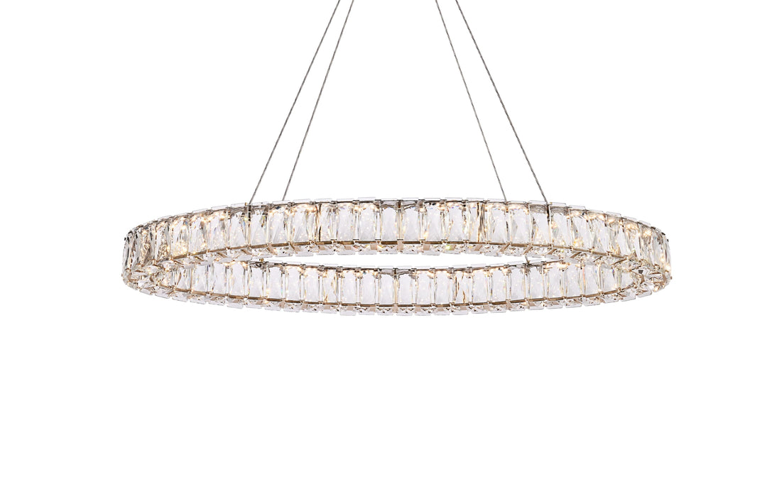 Monroe Crystal Pendant by Elegant - view 111