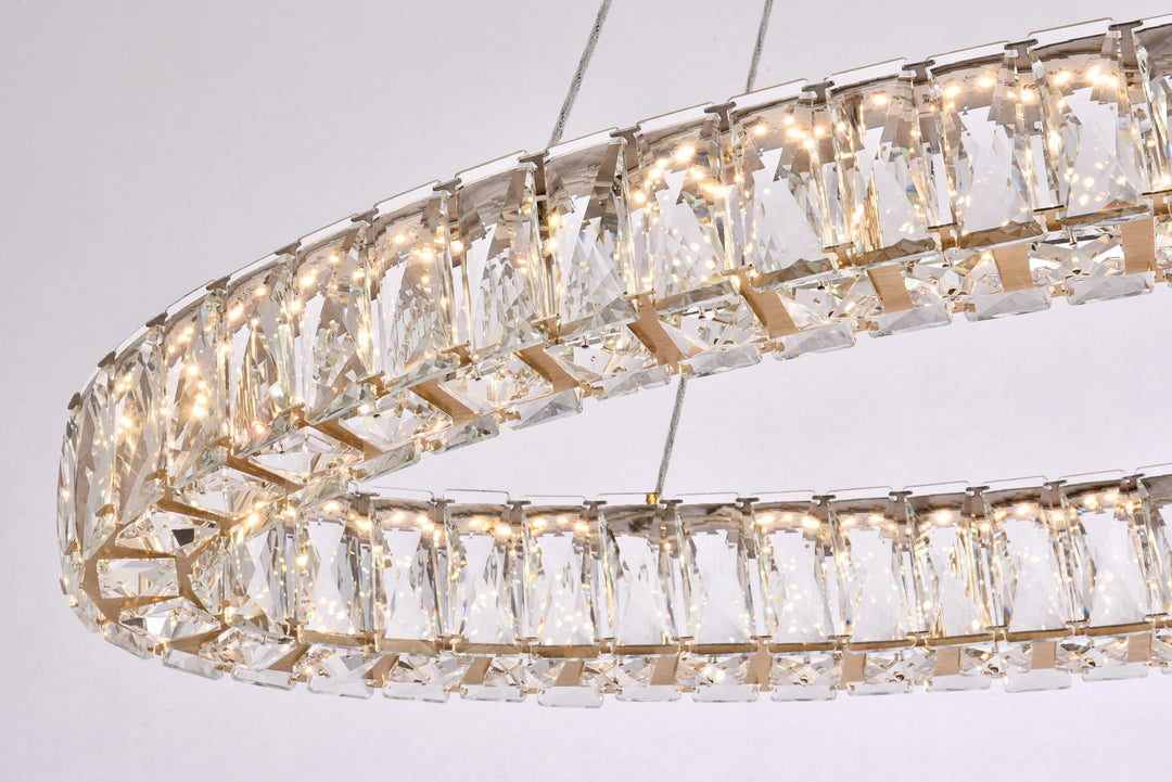 Monroe Crystal Pendant by Elegant - view 112