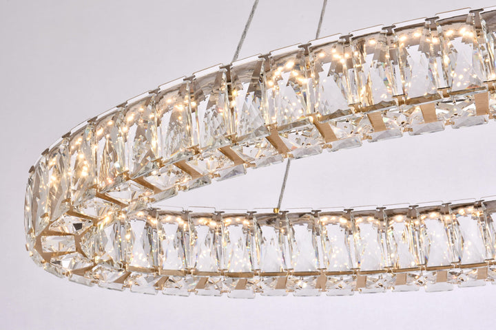 Monroe Crystal Pendant by Elegant - view 112