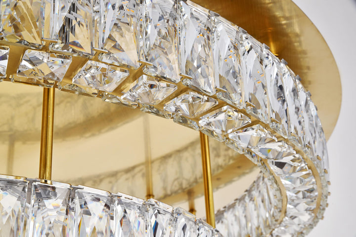 Monroe Crystal Chandelier (3503) by Elegant - view 101