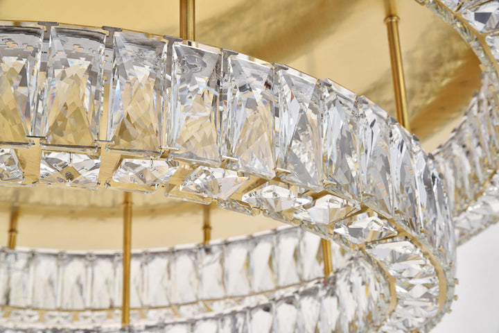 Monroe Crystal Chandelier (3503) by Elegant - view 102