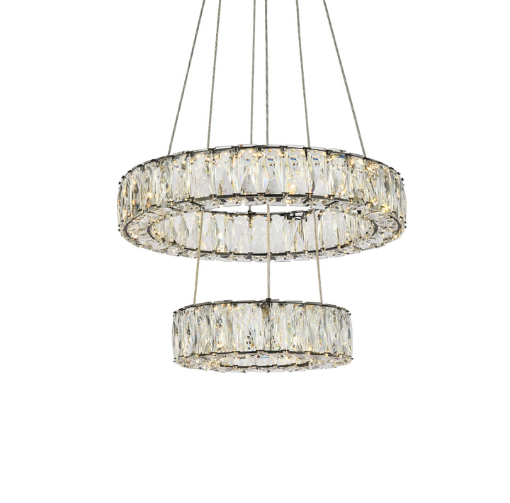 Monroe Crystal Pendant by Elegant - view 33