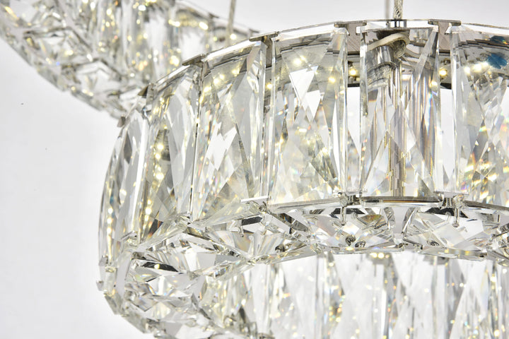 Monroe Crystal Pendant by Elegant - view 17