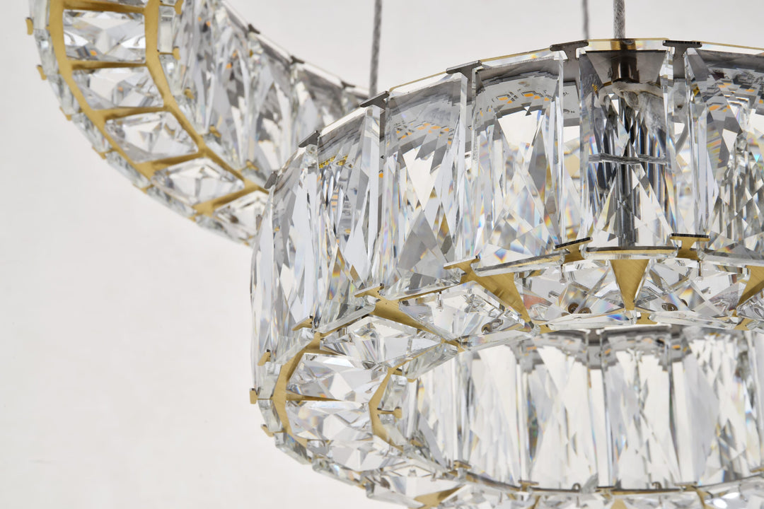 Monroe Crystal Pendant by Elegant - view 22