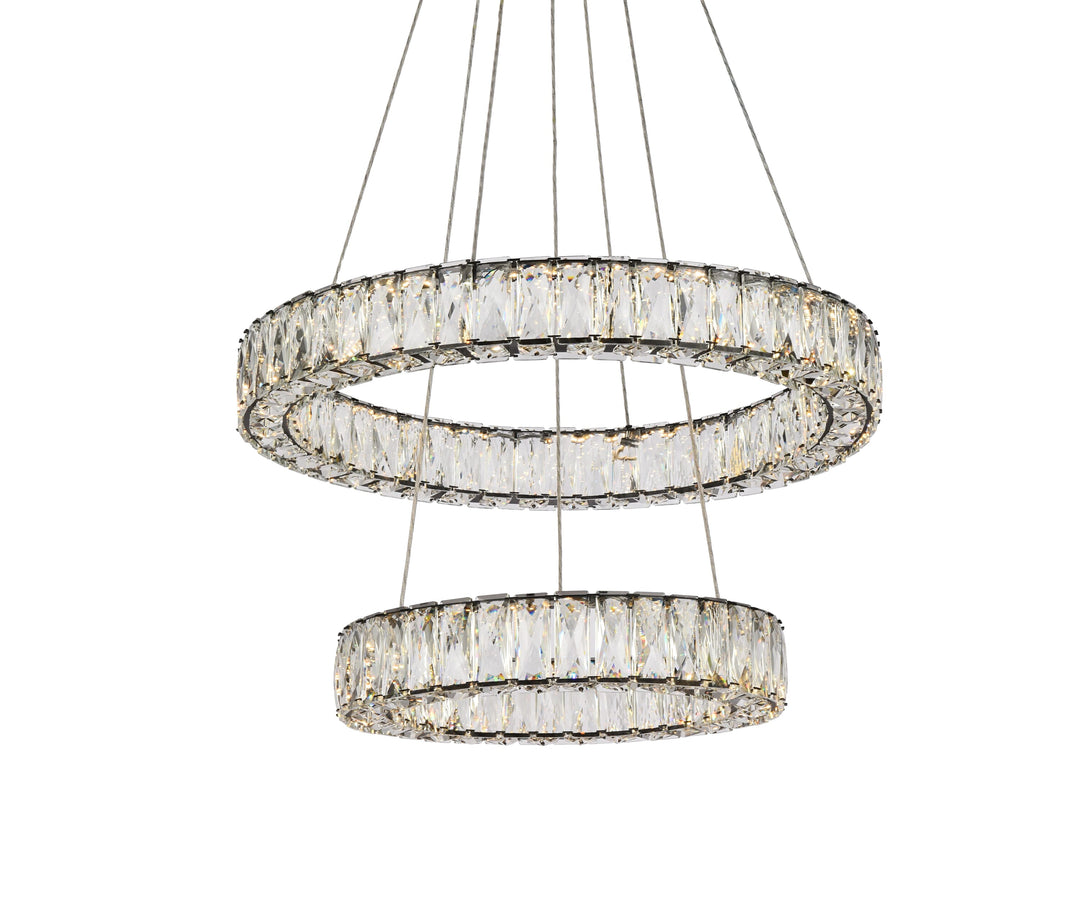 Monroe Crystal Pendant by Elegant - view 51