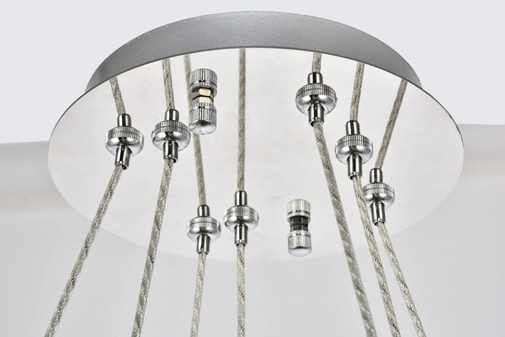 Monroe Crystal Chandelier (3503) by Elegant - view 12