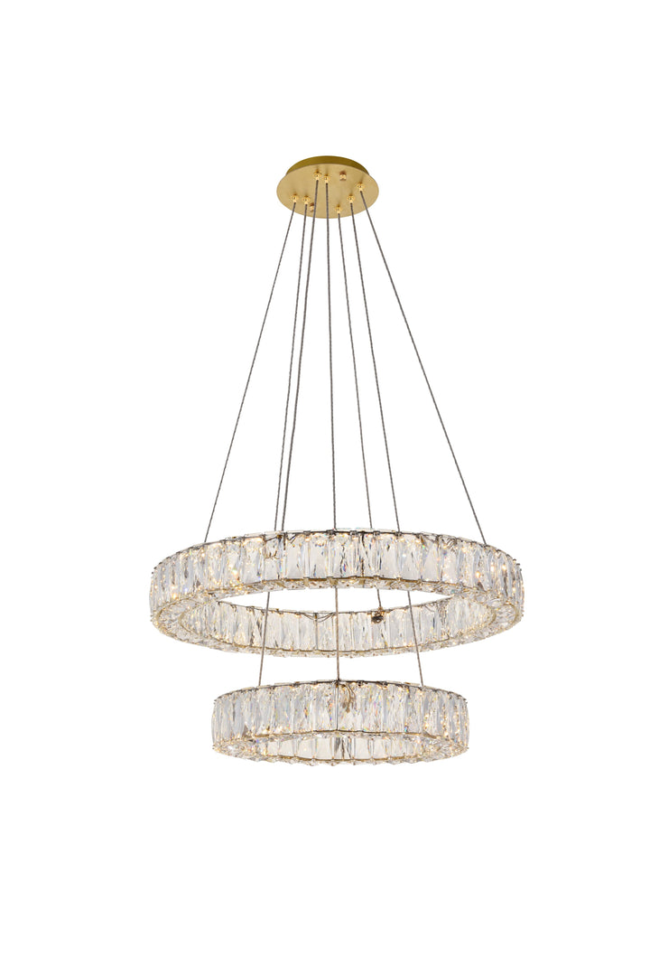 Monroe Crystal Pendant by Elegant - view 45