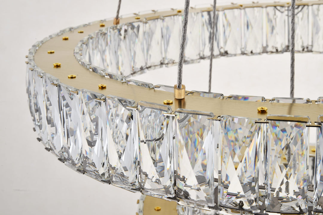 Monroe Crystal Pendant by Elegant - view 48