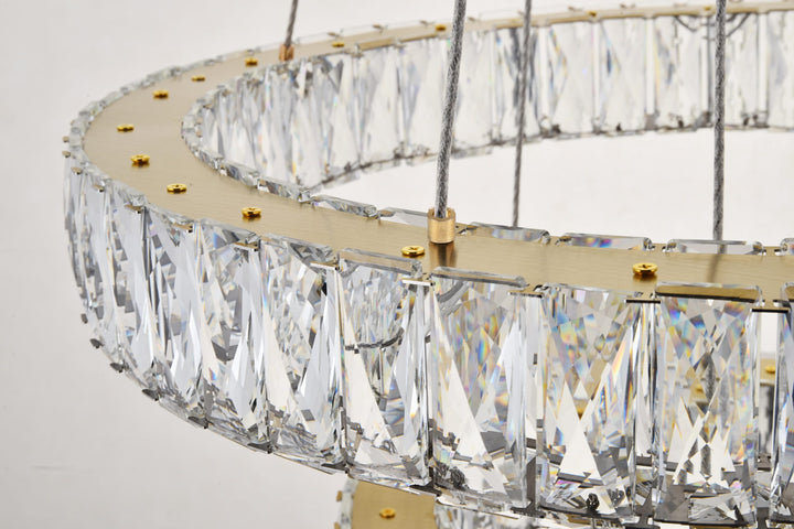 Monroe Crystal Pendant by Elegant - view 48