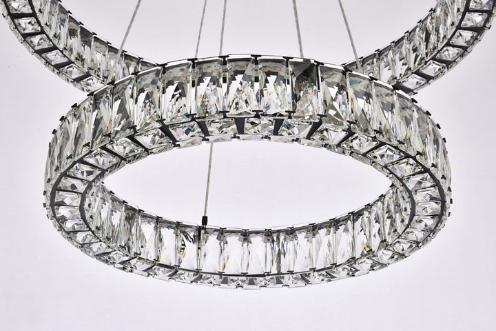 Monroe Crystal Chandelier (3503) by Elegant - view 34